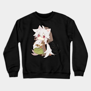 genshin impact cat Crewneck Sweatshirt